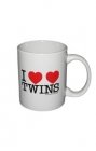I Heart Twins Coffee Mug