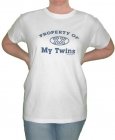 Property of My Twins Womens T-Shirt