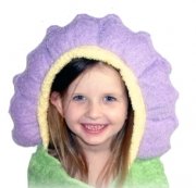 Flower Hooded Towel