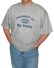 Property of My Twins Mens T-Shirt